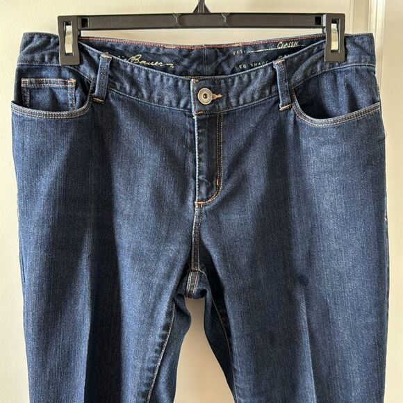 Eddie Bauer Women's Dark Blue Jeans - Picture 3 of 14